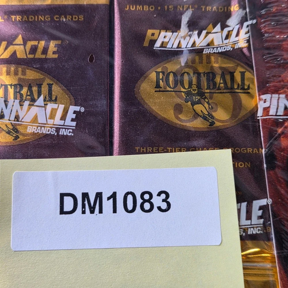 1995 Pinnacle Football Jumbo Box Factory Sealed 36 Packs 15 Cards Per Pack NFL